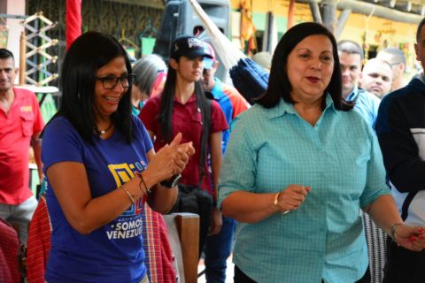 Delcy Rodríguez desde el estado Lara: Vinimos a escuchar al pueblo