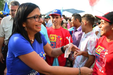 Delcy Rodríguez : “Somos un pueblo antiimperialista”
