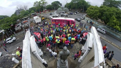 Caravana de la esperanza continúa su marcha victoriosa por la Venezuela profunda