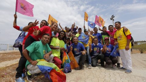 Movimiento Somos Venezuela izó su bandera en la tierra del Sol Amada