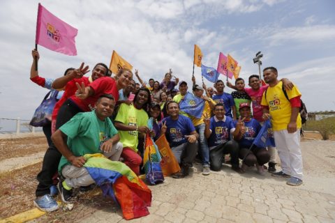 Movimiento Somos Venezuela izó su bandera en la tierra del Sol Amada