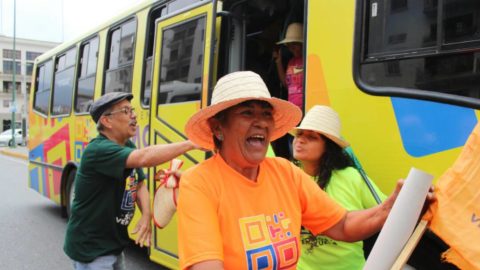 Caravana de la esperanza llegó a Caracas tras 22 días de recorrido por el oriente venezolano